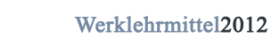 Werklehrmittel 2011
