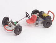 Go-Cart mit Achsschenkellenkung